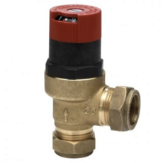 Honeywell Home 22mm Angled Auto By-pass Valve DU145-3/4B