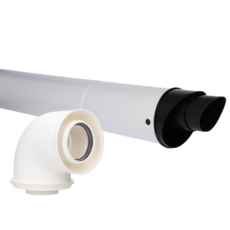 Ideal Independent Standard Horizontal Flue - 208172