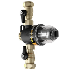 Intaklean Nano Magnetic Filter 22mm C/W Valves