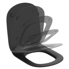 Ideal Standard Retail Tesi Soft Close Toilet Seat - Black