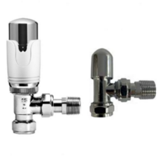 Kartell Twin Pack Trv & Lockshield Refined Angled
