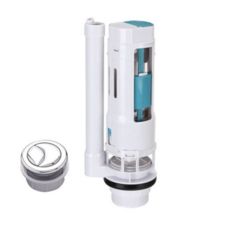 KeyPlumb - Mechanical Dual Flush Valve with 2" Adaptor