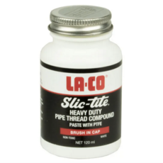 LA-CO Slic-tite Thread Compound 120ml with Brush