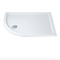 1200 X 900mm Left Hand Offset Quad Shower Tray