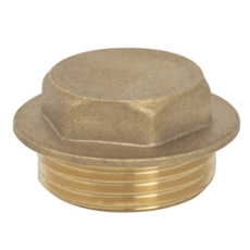 Male Flanged Plug - 1/2''