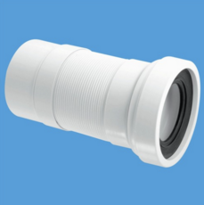 Mcalpine Plain End Straight Flexi Connector Wc-F26P