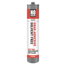 No Nonsense Solvent-Free Grab Adhesive White - 310ml