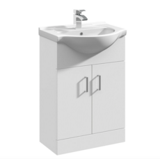 Nuie Mayford Floor Standing Unit with Round Basin - 550mm