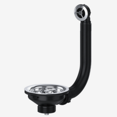 Viva Sanitary Basket Strainer Waste (Round Overflow)