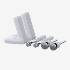 Viva Sanitary Angled Toilet Pan Fixing Kit