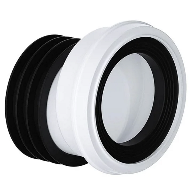 Viva Sanitary 20mm Offset Easi-Fit Wc Pan Connector