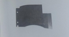 Riello Air Baffle 21Kw, 26Kw 20117504  Rdb Blu