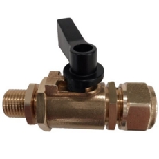 Grant Oil Isolation Valve 1/4" X 10Mm Straight