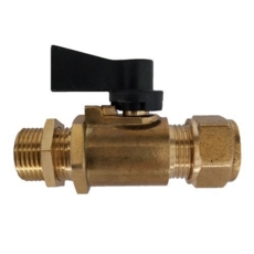 Grant Oil Isolation Valve 3/8" X 10Mm Straight