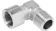 Elbow Fitting R 1/8 - G 1/8 M/F Threaded Connection Each