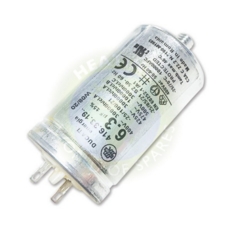 Ecoflam Capacitor 6.3Uf Threaded small spades
