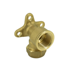 Compression Wallplate Elbow C X Fi - 15Mm X 1/2' Garden