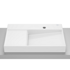 Roca Horizon View Washbasin - 600mm R/H 1TH - White Roca Horizon View Washbasin - 600mm R/H 1TH - White