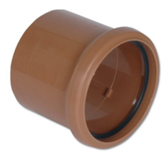 Underground Single Socket Coupling - 110mm