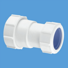 Mcalpine 1.25" X Euro Straight Connector - S28L-Iso