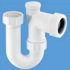 Mcalpine 1.5" Swivel Silent P Trap - Sc10V