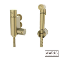 Douche Kit With Therm Mixing Valve & Brass Spray Head Brass
