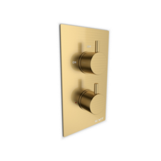 Kartell Ottone Concealed Therm Shower Valve Diverter Brass