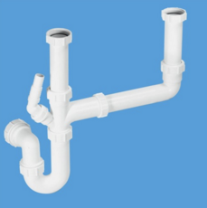 Mcalpine 1.5" Double Bowl Kit #REF!
