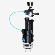 Viva Sanitary Skylo Button & Handle Dual Flush Valve