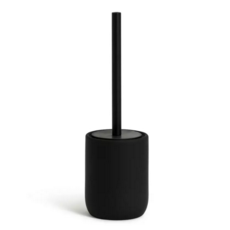 Soft Touch Toilet Brush - Black