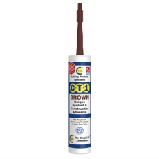 C-Tec Ct1 Sealant & Adhesive 290Ml - Brown