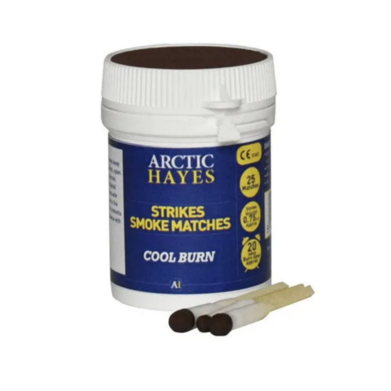 Arctic Hayes Strikes Smoke Matches - Tub Of 25