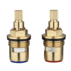 KeyPlumb TC4 Ceramic Cartridge - 1/2" - H/C Pair