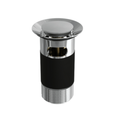 Top-Fix Basin Click Clack Waste Slotted Chrome