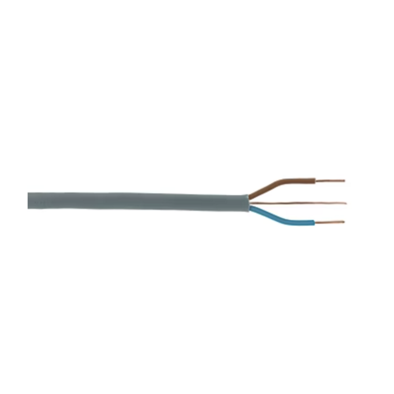 Twin & Earth Cable Grey 2.5mm Per Meter