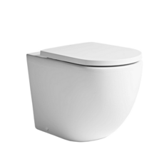 Tavistock Orbit Rimless Back To Wall Pan - White