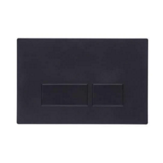 Tavistock Square Flush Plate - Black
