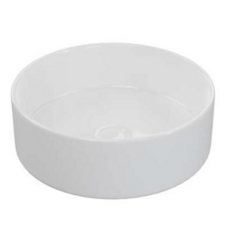 The White Space Lunar 360mm White Countertop Basin