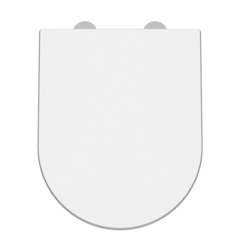 Luxury D Shaped Top Fix Soft Close Seat