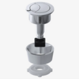 Viva Sanitary Uni-Button - Chrome