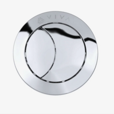 Viva Sanitary Uni-Button - Chrome