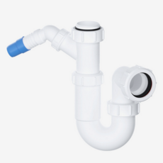Viva Sanitary 40mm Sink Trap with Single 135  Nozzle