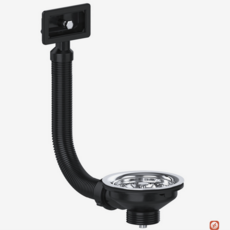 Viva Sanitary Basket Strainer Waste (Square Overflow)