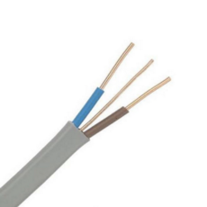 Prysmian 6242Y Grey 1.5Mm Twin & Earth Cable - 50M Roll