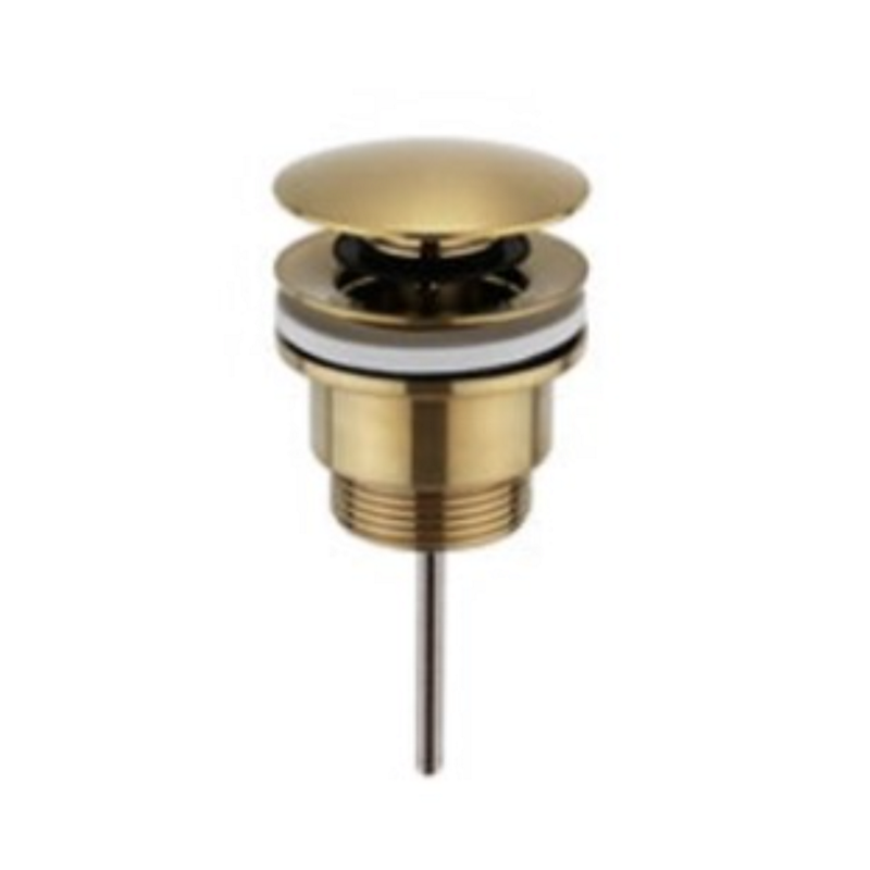 Kartell Universal Basin Waste Brushed - Brass