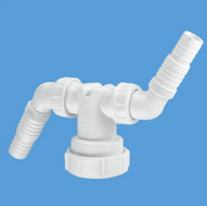 Mcalpine Twin Connection Washing Machine Tee - V33Wm