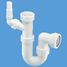 Mcalpine 1.5" Adjustable Inlet Washing Machine Trap - Wm15