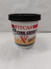 Vitcas Fire Cement Black 1Kg