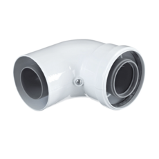 Baxi/Main Multifit 60/100 93 Degree Flue Bend