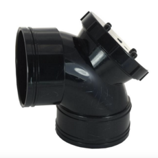 Solvent Weld Double Socket Bend 90Deg W/Access 110Mm